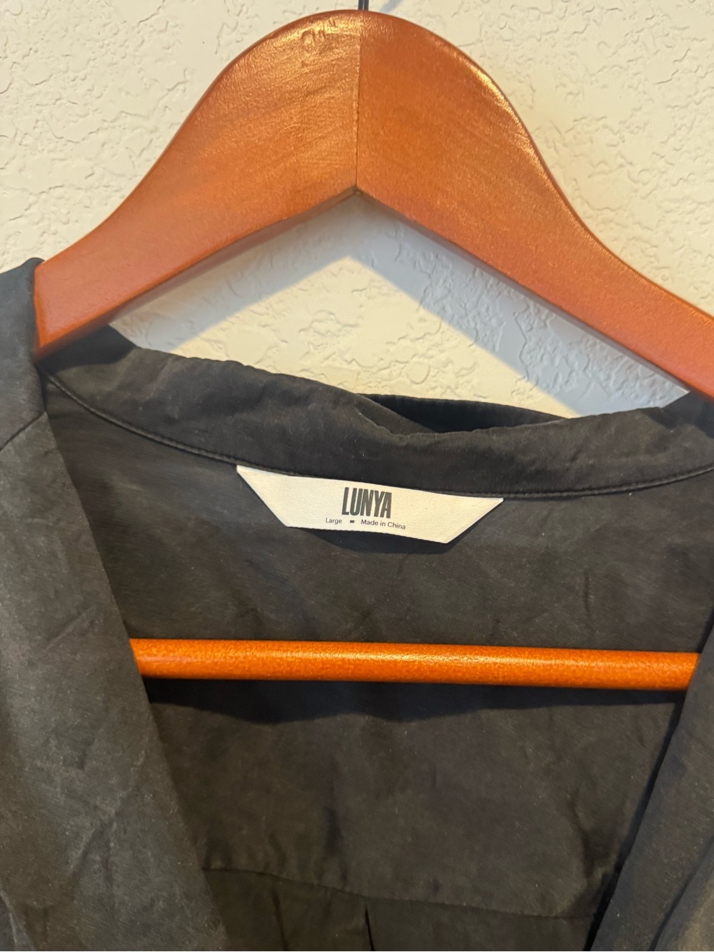 Lunya Washable Silk Button Up Short Set - Picture 4 of 9